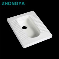 New Design without S-band porcelain toilet bathroom accessories ceramic squatting pan water closet