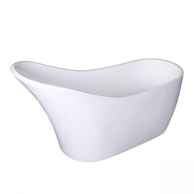 Corner white freestanding bath tubs soaking acrylic bathtub