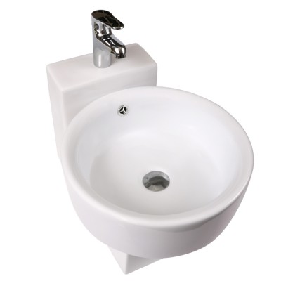 Modern design bathroom ceramic  new design wash basin with stand