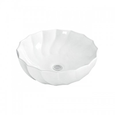 Round Basin Shape and Countertop Sinks Type foot wash sink