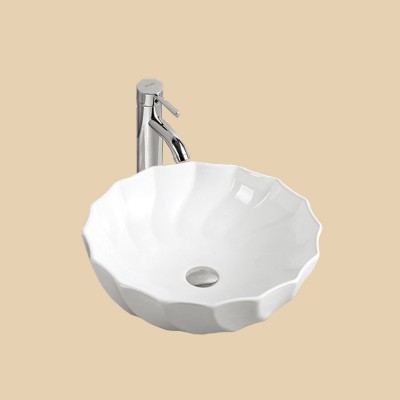 Art style high quality basin sanitary ware cheap price ceramic counter small wash basins