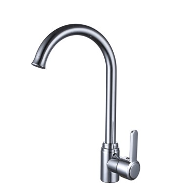 Kitchen Double Pipe Hot And Cold Stainless Steel Water Faucets