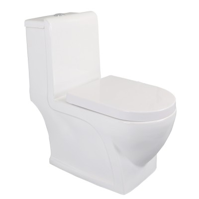 New design one piece squat toilet installation with low price