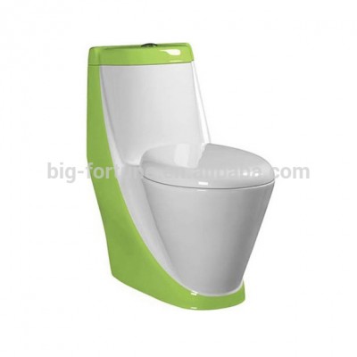 Luxury gold pattern electronic toilet flush