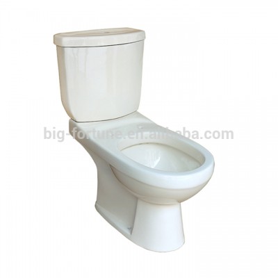 Ivory color ceramic toilet / bathroom commode design