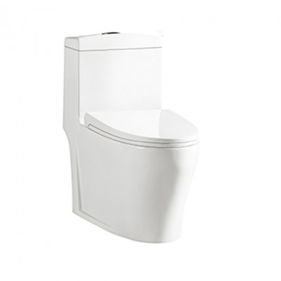 Wholesale Gravity Flushing Water One Piece Toilet Bathroom Saving Online WC Toilets One Piece